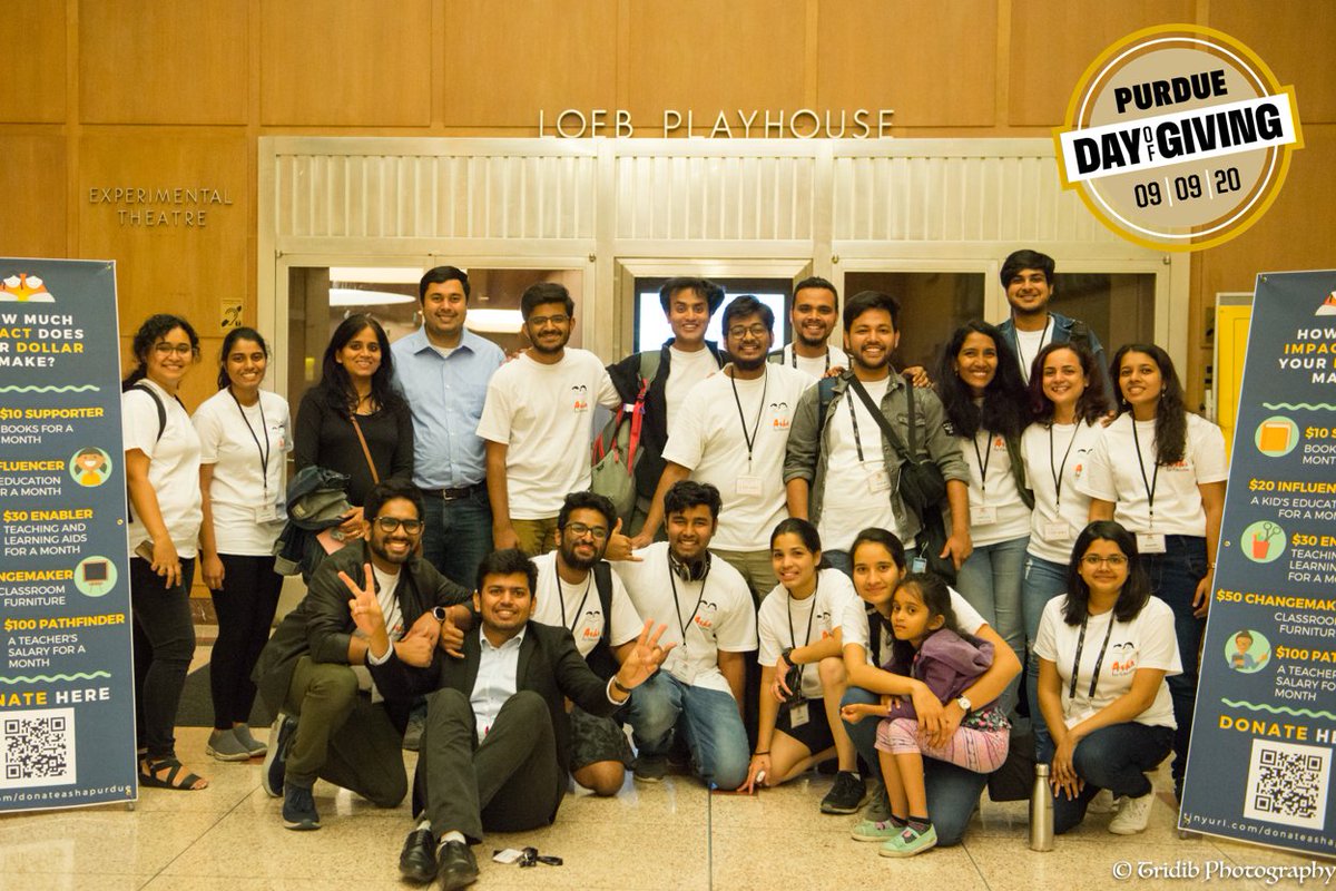 AshaPurdue's tweet photo. Our student volunteers meet the challenge throughout the year, organizing and executing events on campus. This one is from Tarang, where 800 people attended the concert. #PurdueDayofGiving #AshaPurdue https://t.co/73vmkkuLFF