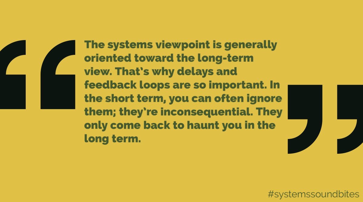 SysSoundbites's tweet photo. Source: Senge, P., 2010. Fifth Discipline. New York: Random House US.

#SystemsThinking https://t.co/YAumLNg3lI