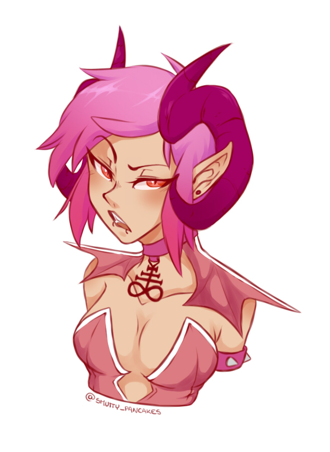 smutty_pancakes's tweet photo. lesbean demon? u know it 😈✨
#oc #ArtistOnTwitter #demonoc https://t.co/TH9vXl4Yo4