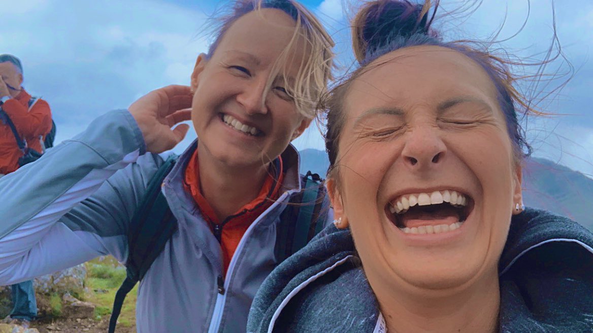 Happiness in hiking right there 🥰🏔 #lakedistrict <a href="/NicolaBott3/">Nicola Bott</a>