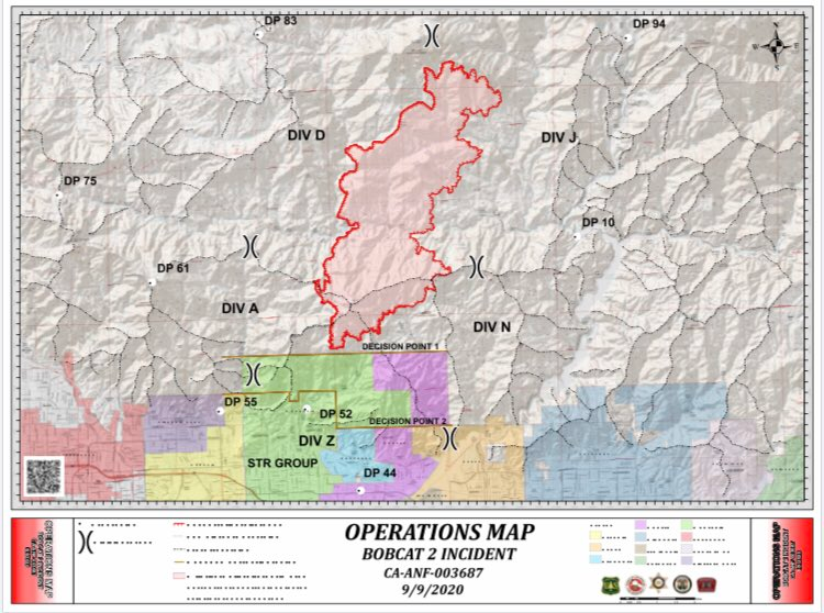 One  #LACoFD is on its way to Division Zulu. Here is the map again: