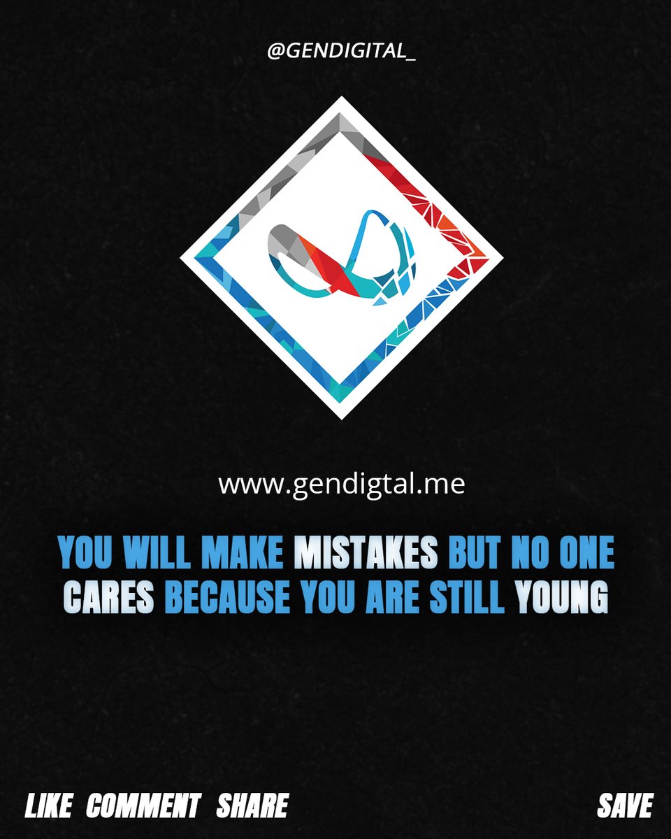 GenDigitalNow's tweet image. 😔Age doesn’t matter when hustling, your courage and determination do! Grab the #opportunities, learn new skills, brainstorm life-changing ideas and get to it as soon as you can. Follow us @gendigital
