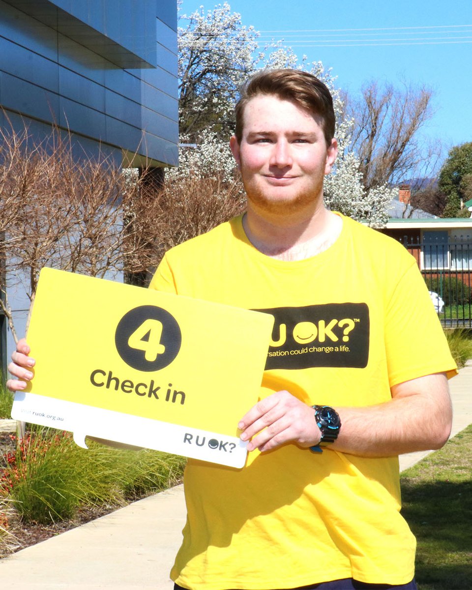 WodongaSeniorSC's tweet photo. It's @RUOKDay, you don't need to be an expert to reach out - just a good friend and a great listener. Don't forget that you can join our Kahoot quiz during Period 2 Graduate Program today #RUOKWSSC #GottaBeAtWSSC https://t.co/qympaUjBGS