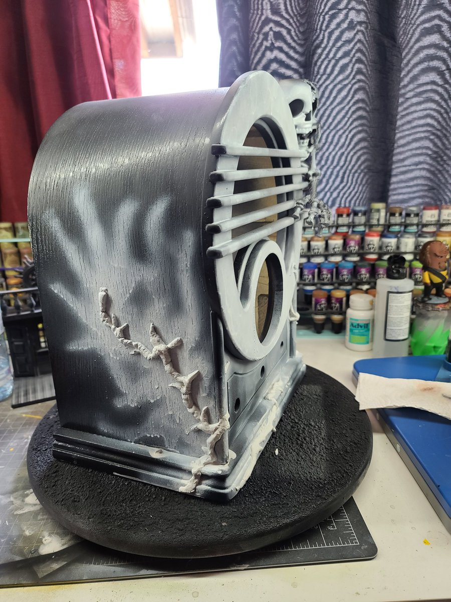Zeeaxisprinting's tweet photo. Heres some #wip shots of this radio I was commissioned to paint/modify! https://t.co/4uVTrnTHOL