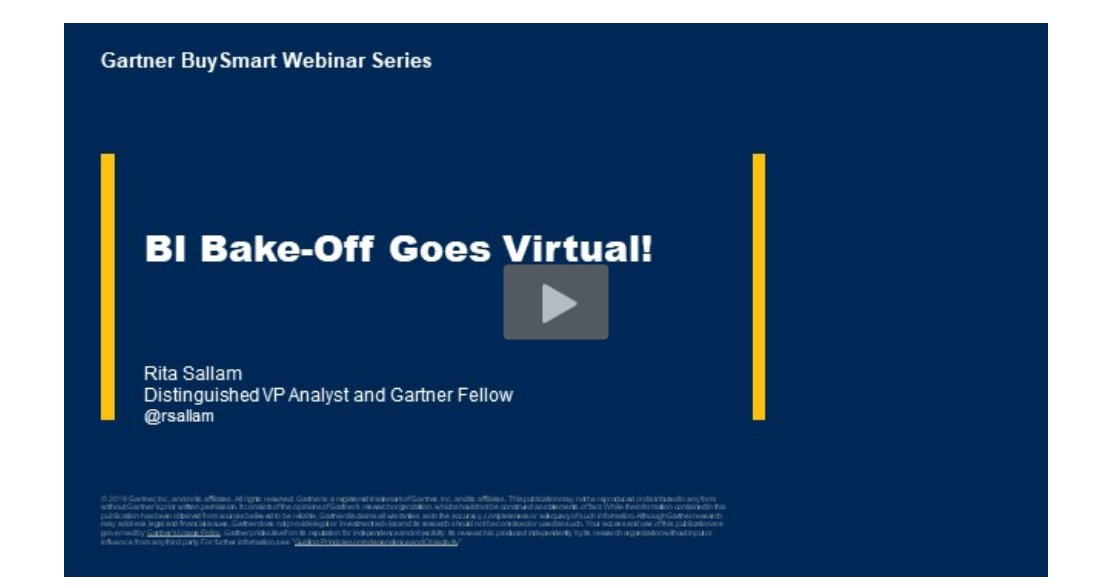 Gartner's famous BI bake-off gartner.com/webinar/398901… 
Learn about #obesity and compare side-by-side
#PowerBI 
#Qlik Sense
#SAP 
#Tableau 
Led by our own <a href="/rsallam/">Rita Sallam</a> 

#GarnerDA