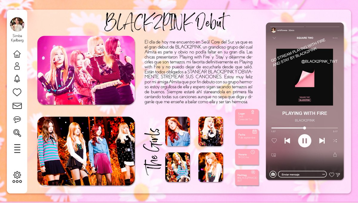 hobibiw's tweet photo. โจ๐๐๐๐๐๐ฎ๐ฃ๐๐ก๐ ๐๐ฒ๐ฏ๐๐โจ
ยกHoy es el dรญa del debut de BLACK2PINK! Estoy muy feliz por mi bebecita Almita, es una chica maravillosa y una gran artista, soy una gran fan de ella y la amo muchisimo.
ยกFelicidades Chicas!
#BLACK2PINKDEBUT #PLAYINGWITHB2P
#STAYWITHB2P https://t.co/3Cy21QMg9y