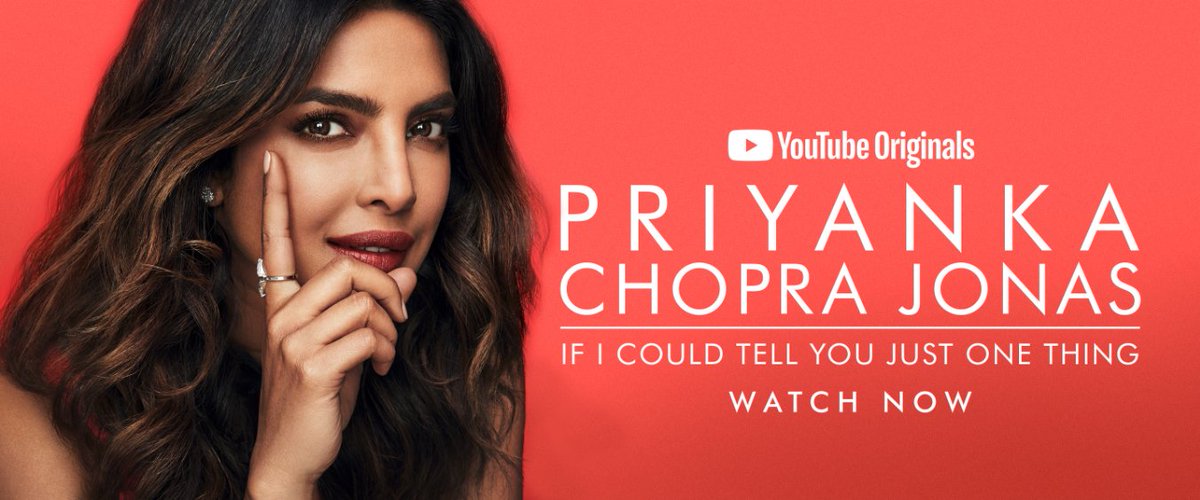 TeamBauie's tweet photo. Today's #WCW is @priyankachopra for "If I Could Tell You One Thing" for @YouTube and #ColdOpen.  Shot by @StreiberPhoto and proudly produced by @TeamBauie.
Styling by #MimiCuttrell.
Makeup by @PatiDubroff.
Hair by #Giannandrea.
#TeamBauie https://t.co/lKEF7BkrX0