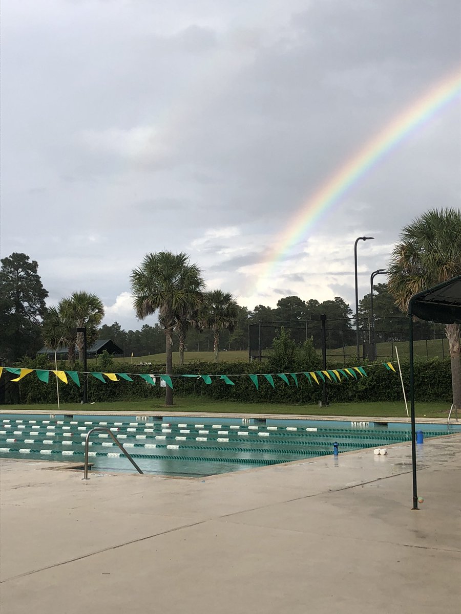 MsOxendine's tweet image. Of course you will find @SwimSpring at the end of the rainbow