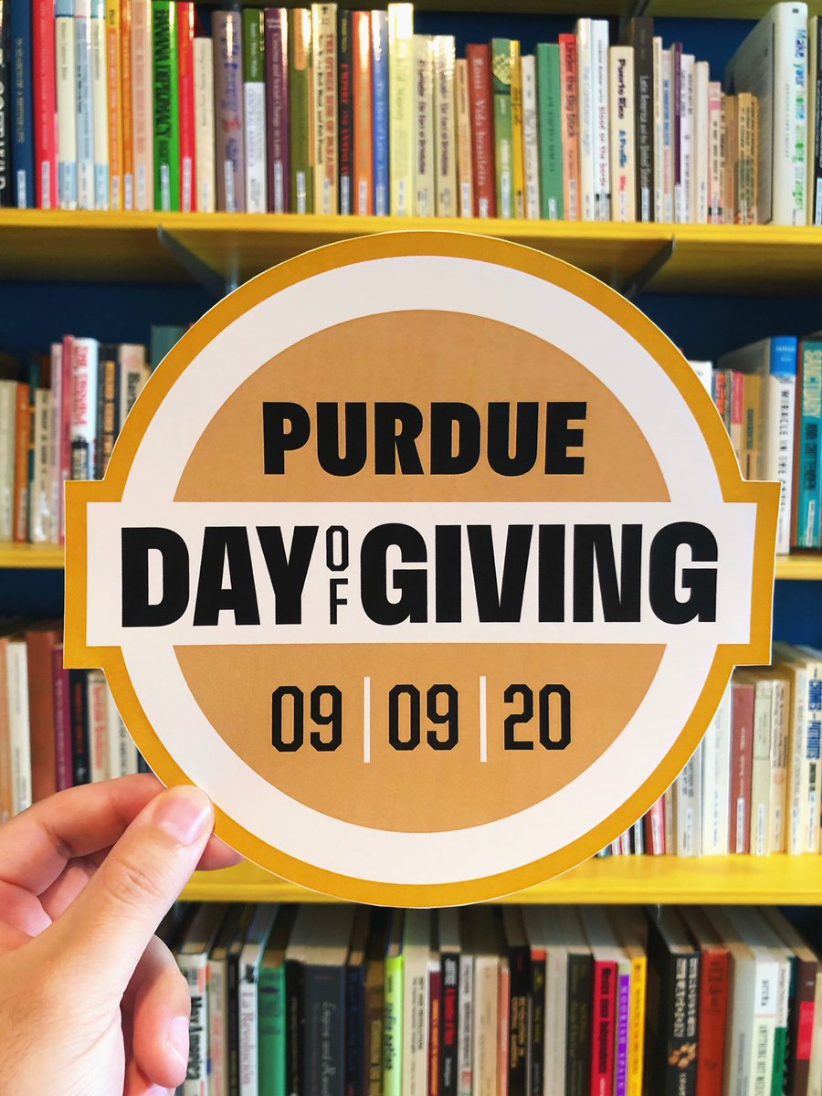 Help the @LCCPurdue stock their shelves with diverse stories & inclusive Histories. 

Make a gift at tinyurl.com/PDOGLCC!

#PurdueDayOfGiving #PurdueLCC #SomosPurdue #MeetTheChallenge #RepresentationMatter