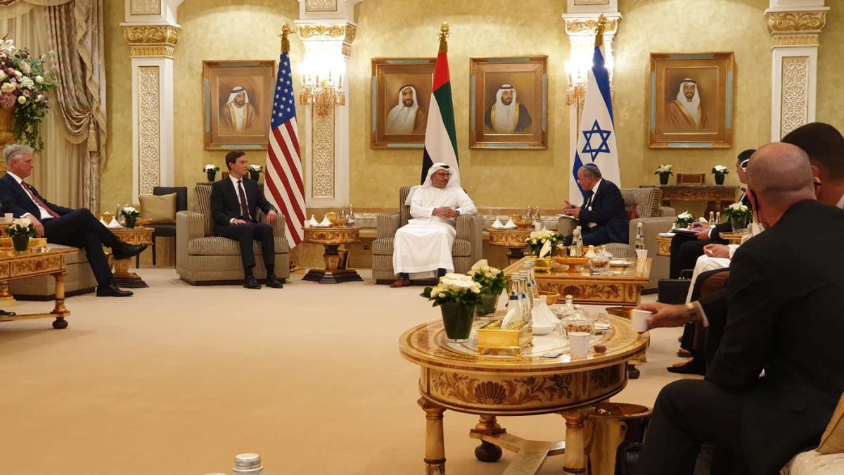 7. President Trump's foreign policy brought Israel and the UAE together..