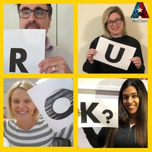 AmCham Australia (@amchamau) on Twitter photo Today is R U OK? Day.
The team at <a href="/AmChamAU/">AmCham Australia</a> would like to remind you to reach out to your contacts and check how they’re going. 2020 has been a challenging year for everyone and circumstances have made it even more important for us to stay connected.
#ruokday #strongertogether Today is R U OK? Day.
The team at <a href="/AmChamAU/">AmCham Australia</a> would like to remind you to reach out to your contacts and check how they’re going. 2020 has been a challenging year for everyone and circumstances have made it even more important for us to stay connected.
#ruokday #strongertogether