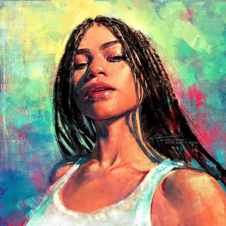 Wanted to paint THOSE selfies 😳🎨