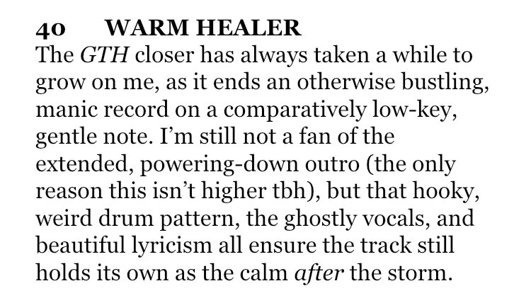 #40WARM HEALER