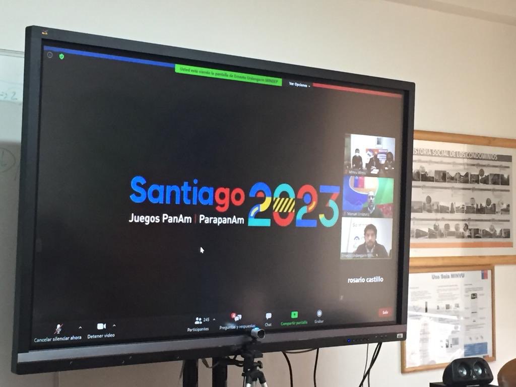 GuilleRolandoV's tweet photo. Presentamos llamado a desarrollar proyecto de integración #VillaPanamericana, legado urbano y habitacional de los #JuegosPanamericanos. Ubicación privilegiada para familias con distintos subsidios @Minvu, al lado del #Metro y parque de 50Hà que @Minvu construyó hace una década. https://t.co/JQheijMhSo