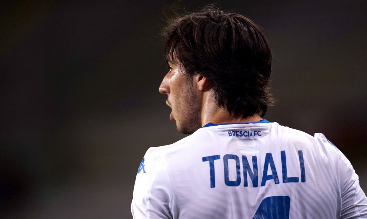 Sandro Tonali in numbers (Thread):