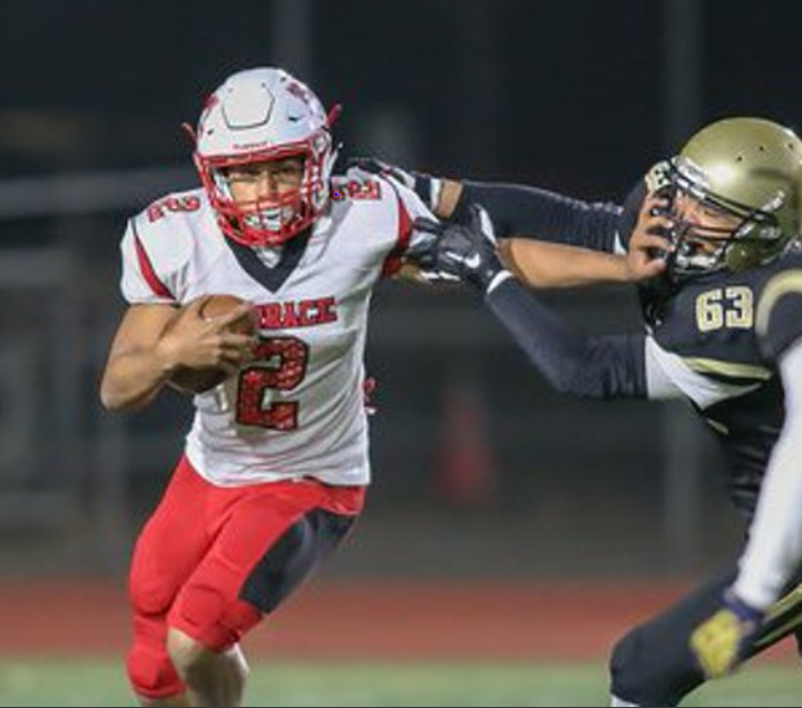 CleatsV's tweet photo. Mountlake Terrace (WA) @mtlakefootball 1st Team All-League standout @jordansims33 6โ/193 Lbs RB/WR/DB/ATH will be playing for the North Team at our annual @CleatsV Cancer All-Star game at French Field. He will be playing for @JoleenSims, his mom that is battling cancer. #Claimit https://t.co/uekraZ9uEn