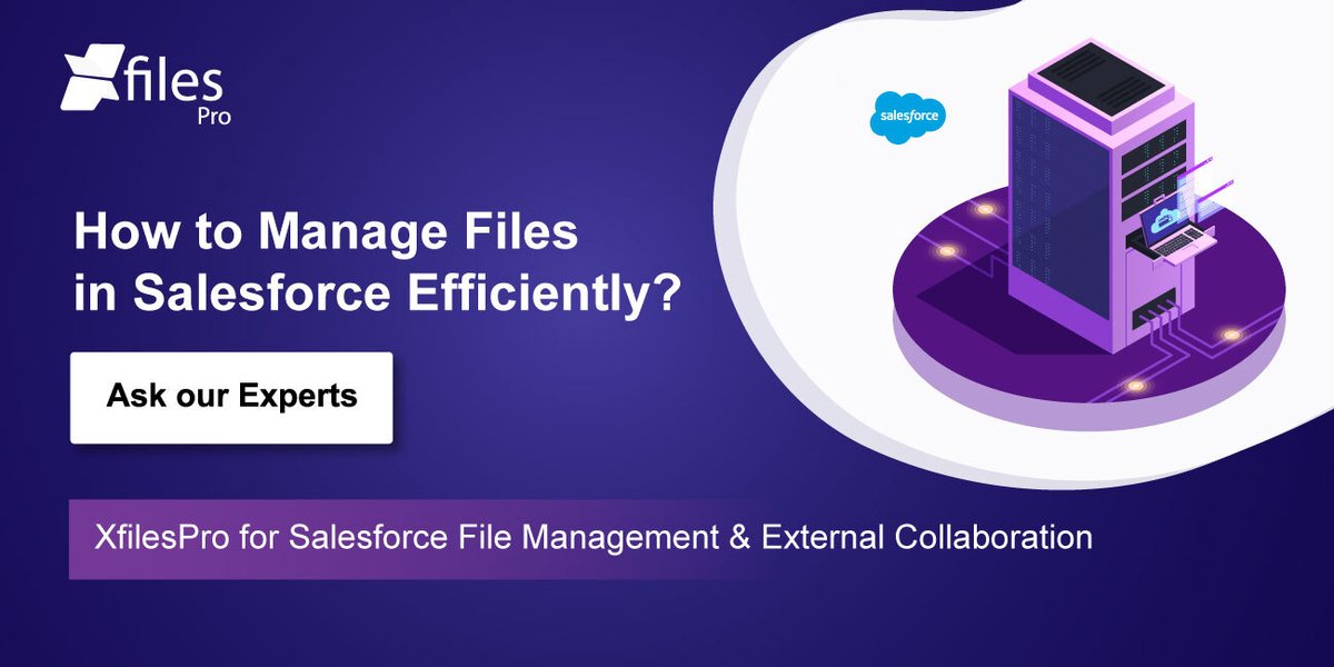xfiles_pro's tweet photo. Reimagine your Salesforce file management experience with XfilesPro and connect any external storage system to extend your file storage. Get the app today.

#salesforce #filestorage #filecollaboration https://t.co/f0i0buxg0F
