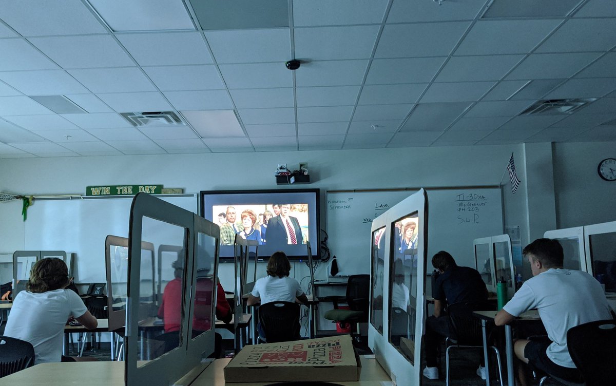 NeaseLax's tweet photo. Socially Distant Pizza Party for our #AfterItAugust WINNERS!!!
Movie? @disneyplus #RememberTheTitans
Pizza? #PrimoPizza Thank you!
#WinTheDay https://t.co/IQNE4rJH9S