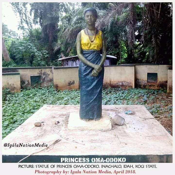 KogiSACT's tweet photo. PRINCESS OMA-ODOKO OF INACHALO, IDAH (IGALA LAND)

Princess Oma-Odoko was the daughter of Attah Idoko the king of Igala kingdom who was sacrifice to save his father land during the war between the Igala kingdom and Jukun kingdom.

#KogiSACT #ebigo #Kogi https://t.co/MNcuvKInNE