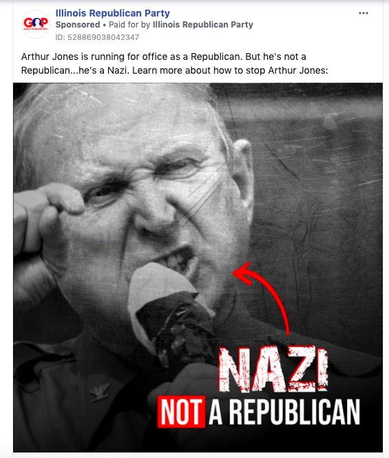 discord__panic's tweet photo. .@ILGOP @SeanMMorrison did good by getting word out to stop actual Nazi Art Jones but another white nationalist snuck in, ran unopposed &amp; is currently a 43rd Ward Committeeperson + @rjobrien analyst in #Chicago

Meet Jason Finney of Identity Evropa https://t.co/XQJ8XPd8XW

#twill https://t.co/IknxGg4tdL