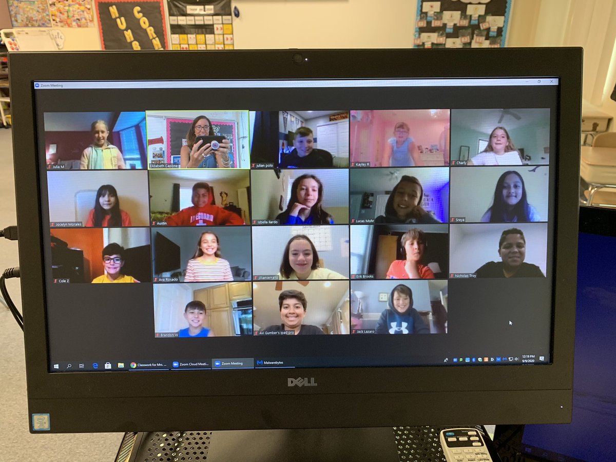 Elizabeth Capone (@ecaponelds) on Twitter photo Rockstars! I Love these kids already. Day 2 on @zoom_us and they are showing ME where there’s a will there is a way! <a href="/DonovanSchool/">Laura Donovan School</a> #FTS4rkids Rockstars! I Love these kids already. Day 2 on @zoom_us and they are showing ME where there’s a will there is a way! <a href="/DonovanSchool/">Laura Donovan School</a> #FTS4rkids