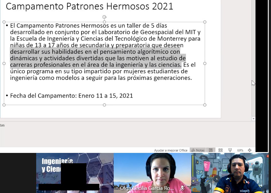 alvarezlamberto's tweet photo. ¿Por qué hay tantas chicas estudiando carreras de Ingeniería y TI? Pronto nos haremos esa pregunta. Proyectos como Patrones Hermosos nos dan esa certeza. Ah, y hermosa playera la de @5948Lebotics! Muchas gracias por apoyar el #TSChallenge https://t.co/mVswKLxSej