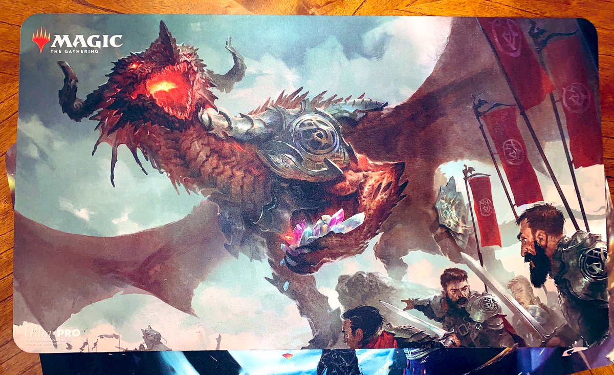 Bloody's tweet photo. 🚨 GIVEAWAY ALERT 🚨

The folks over at @UltraProIntl sent me a DOPE #sponsored care package, so I’m gonna share the goodies with you all!!

We’ve got sleeves, boxes, and even some siiick playmats ~

I’ll be picking a lucky winner next week on stream! 🥳

https://t.co/fqGzJ6OPQ5 https://t.co/xGBlXGJ1Al