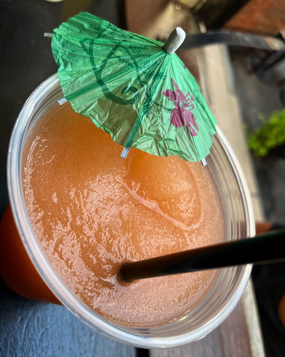👀 whaaaat? ‘76 Spritz SLUSHIE!! Prosecco, Vodka, Aperol, Lemon, Basil. Open today til 11pm. Link in bio. Outside dining available.