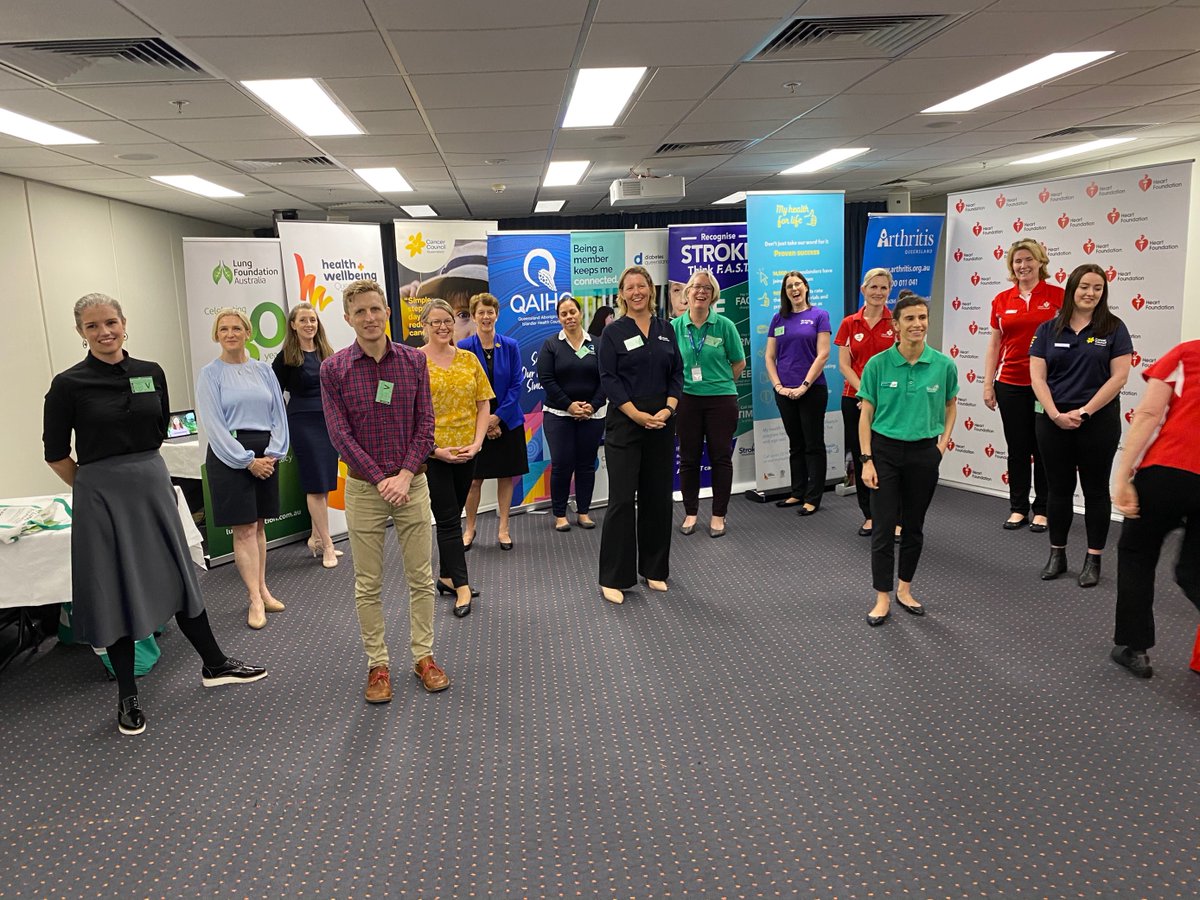 What an alliance!! It was a pleasure to join such a great group of organisations Committed to Prevention at Parliament yesterday - Thank you <a href="/Lungfoundation/">Lung Foundation Australia</a>  <a href="/hw_queensland/">Health and Wellbeing Queensland</a> <a href="/CCQld/">Cancer Council Queensland</a> <a href="/QAIHC_QLD/">QAIHC_QLD</a> <a href="/diabetesqld/">Diabetes Queensland</a> <a href="/strokefdn/">Stroke Foundation</a> <a href="/HeartQLD/">Heart Foundation QLD</a> and the My Health for Life Team #CommitToPrevention