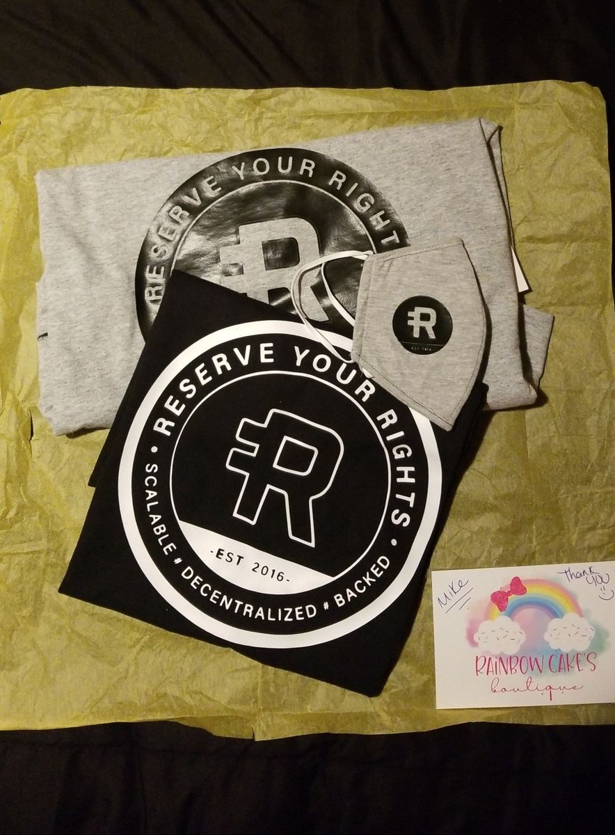 WikeWolf's tweet photo. Checkout my @reserveprotocol Tshirt my Lovely Niece & Sister n Law made for me . Have to Represent the Spirit , Represent the Project but most Importantly Represent the People agianst Inflation . https://t.co/RkkiiQh2oO
#RSR #ToTheMoon #RSRRangers
#RainbowCakes https://t.co/cWmonaIkB6