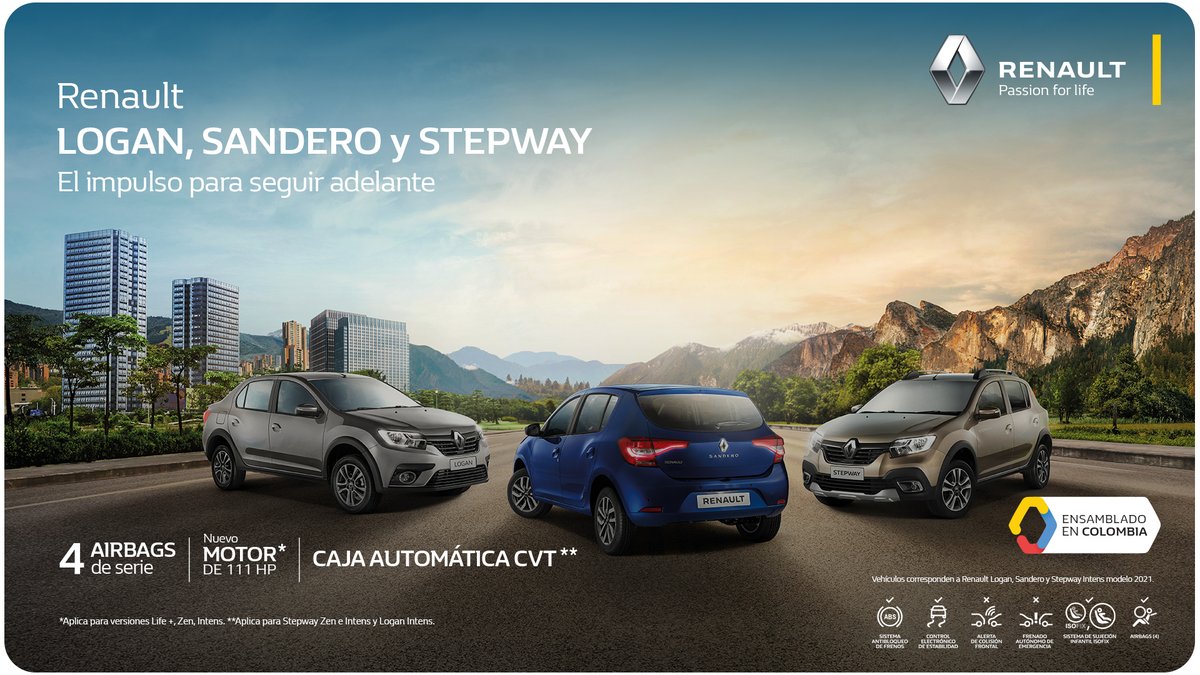 Renault_Co's tweet photo. Los grandes caminos se conforman con el apoyo y talento de muchos 🇨🇴🇨🇴Conoce más en https://t.co/VwMftoUhXW
#TalentoQueImpulsa #EnsambladoEnColombia https://t.co/aFoWcYVbnh