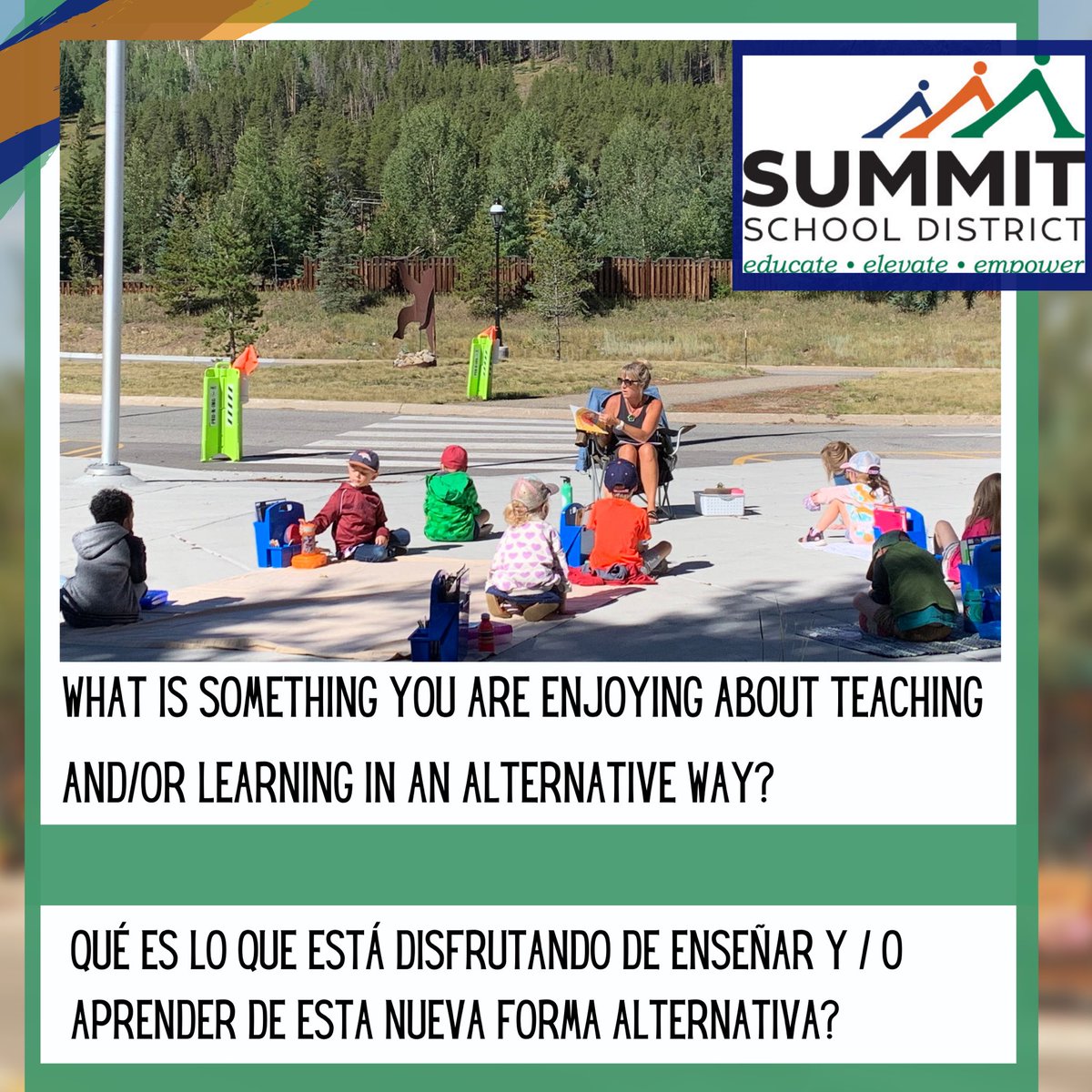summitk12's tweet image. This yr. our scholars, staff, &amp;amp; parents have been challenged to do things differently. What’s 1 thing you’ve enjoyed so far?

Este año, nuestros estudiantes, personal y padres han tenido el desafío de hacer las cosas de manera diferente.  ¿Qué es lo que te ha gustado hasta ahora?