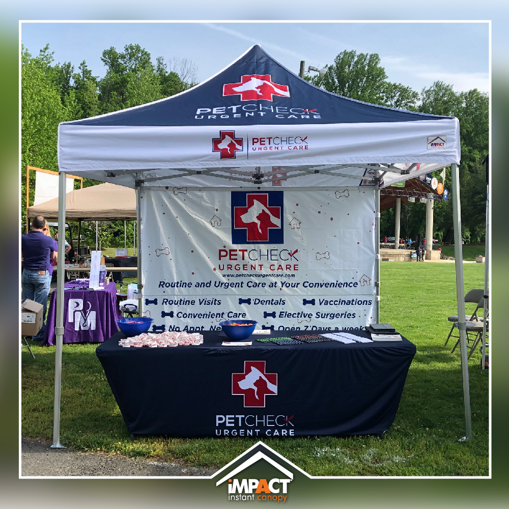 ImpactCanopy's tweet photo. Impact Canopy Sighting: If your pet is feeling under the weather and you are from the Sewell New Jersey area be sure to check out Pet Check Urgent Care! ๐ถ๐ฑ
#ImpactCanopy #CustomBrandingSolutions #CustomCanopy #PetCheck #Veterinarian https://t.co/qXaJoRupbi