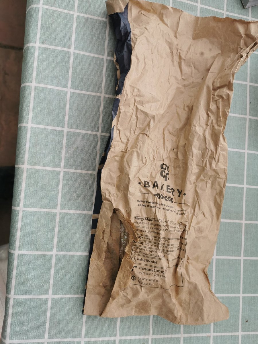 A large black cat adopted our Nursery, always skulking in shadows. Friday treat is Danish pastries for tea..... you know where this is going. I left 2 pastries in bags on table, 1 hour later couldn't find mine. Days later we found a well pawed empty bag with black hairs