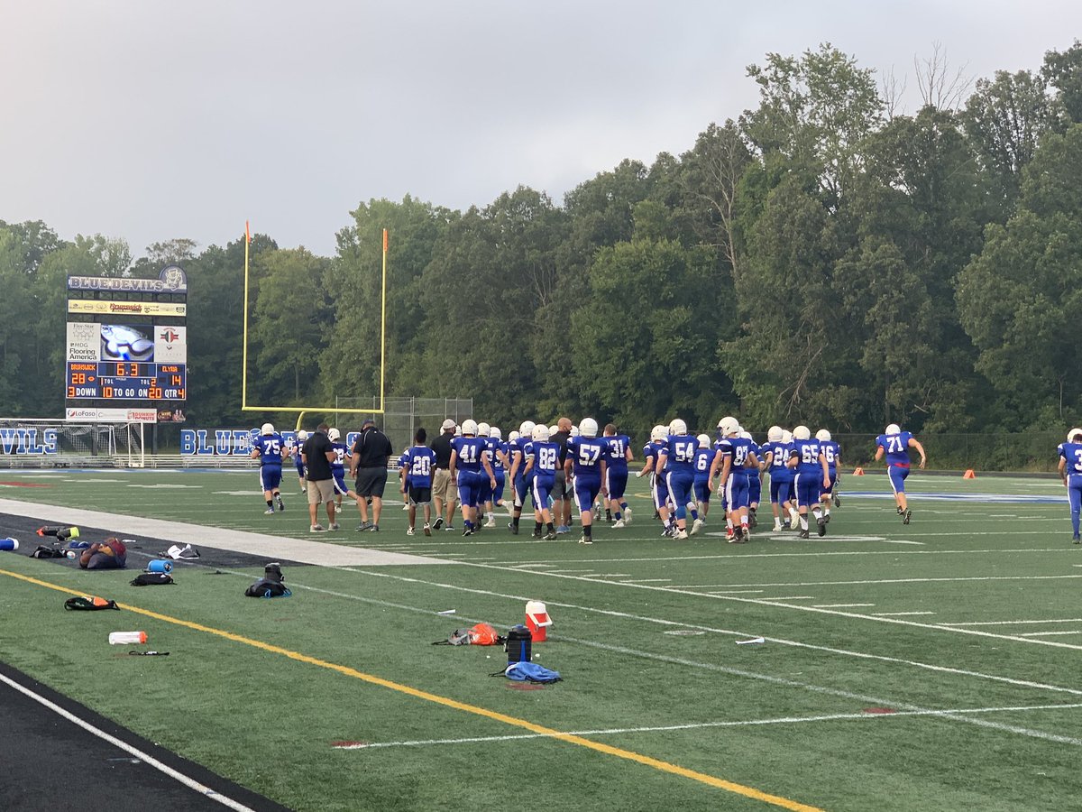 Final score 28-14 <a href="/BMSGoBigBlue/">Brunswick Middle School Athletics</a> !