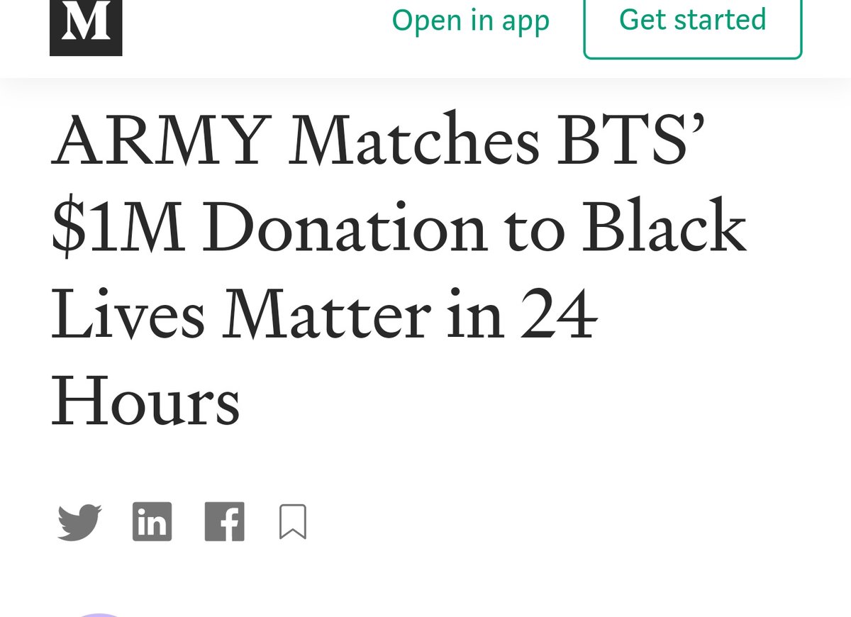 Saying you support a cause is one thing but putting your money where your mouth is is another. BTS not only spoke up about BLM movement, they also donated $1M which consequently inspired ARMYs to match their donation in 24 hours.