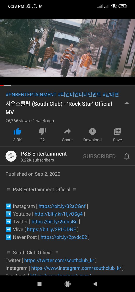 nflyingrl's tweet photo. √ south club - rock star (200909) #StreamRockStar @southclub_kr https://t.co/3HyV652c12 https://t.co/vPLo60gRDS