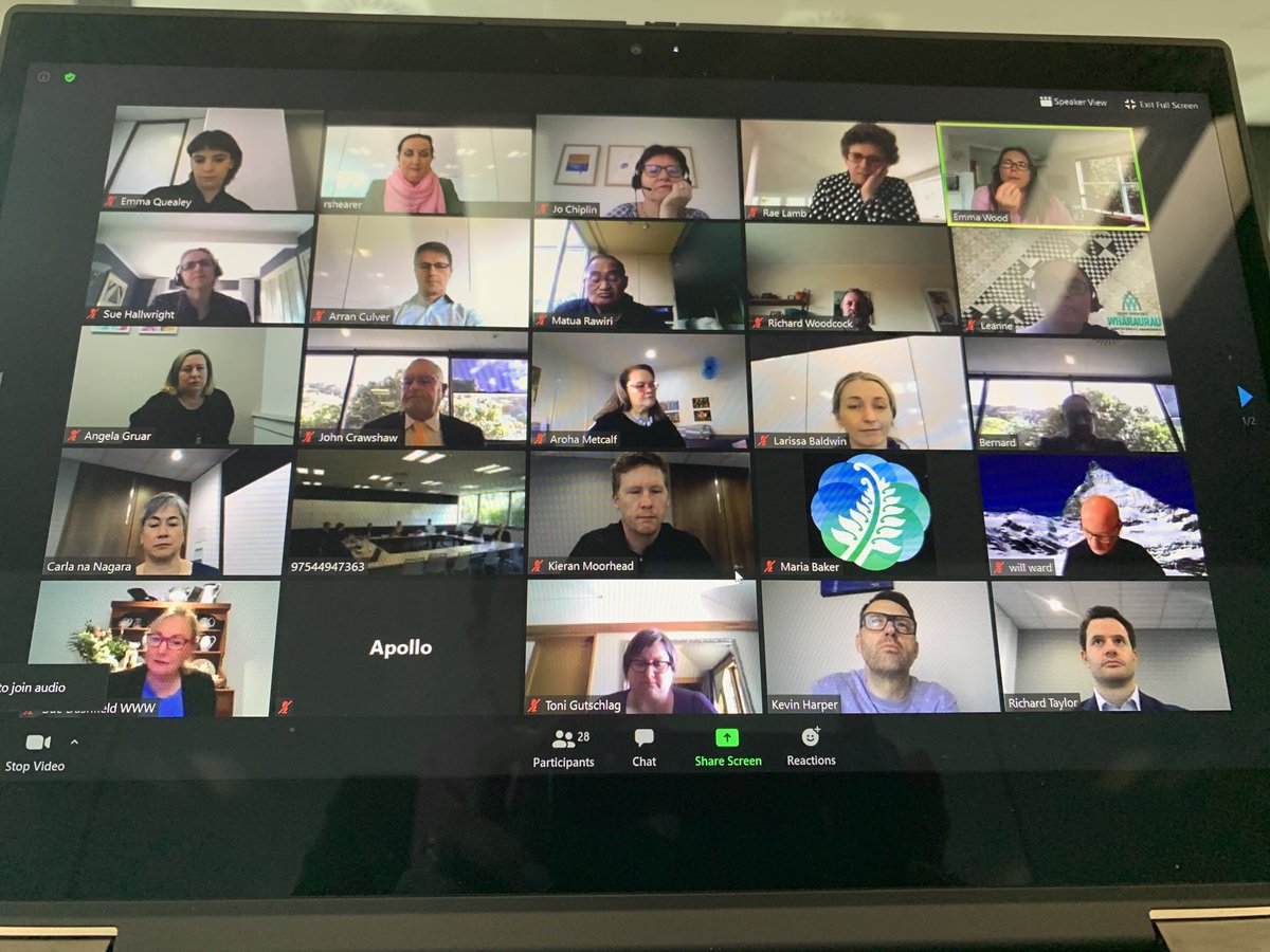 Workforce development remains a critical element to the growth of our mental health and well-being response. Thanks to workforce centre leaders for supporting us with this journey ⁦<a href="/TePouNZ/">Te Pou</a>⁩ ⁦@Werry_Workforce⁩ ⁦<a href="/TeRauMatatini/">Te Rau Matatini</a>⁩ ⁦<a href="/LeVaPasifika/">Le Va</a>⁩