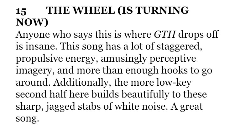 #15THE WHEEL (IS TURNING NOW)