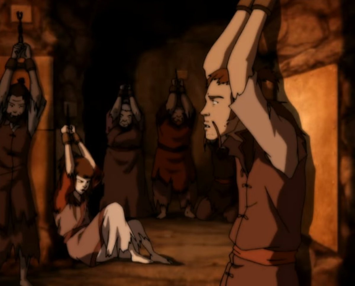 firelorddany's tweet photo. 19. would you rather be locked up in a cave and bloodbent by hama for years or have your face stolen by koh https://t.co/tZoCee8IAa