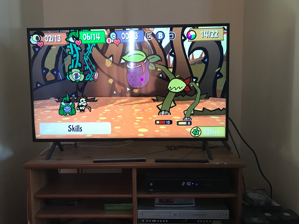TheFastestLink's tweet photo. @PaperBugDev Hey, I found a glitch in the switch version related to the Devourer optional boss. I killed a party member with an abombination while they were eaten, and they weren’t spat out like they would be when dying to the between turn damage. https://t.co/azDJTuoJAx