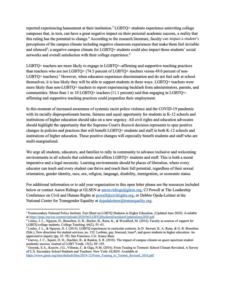 Screenshot of page 2 of the letter. The full text is available at the link in the original tweet.