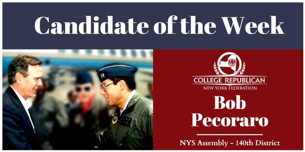 NYFCRs's tweet photo. Our #CandidateOfTheWeek, Bob Pecoraro for NY Assembly, has been awarded 11 decorations during his 30 years of service. The highest of which was the Legion of Merit twice for his “exceptionally meritorious conduct and outstanding services and achievements.” #LeadRight https://t.co/Y0iYgYBnSi