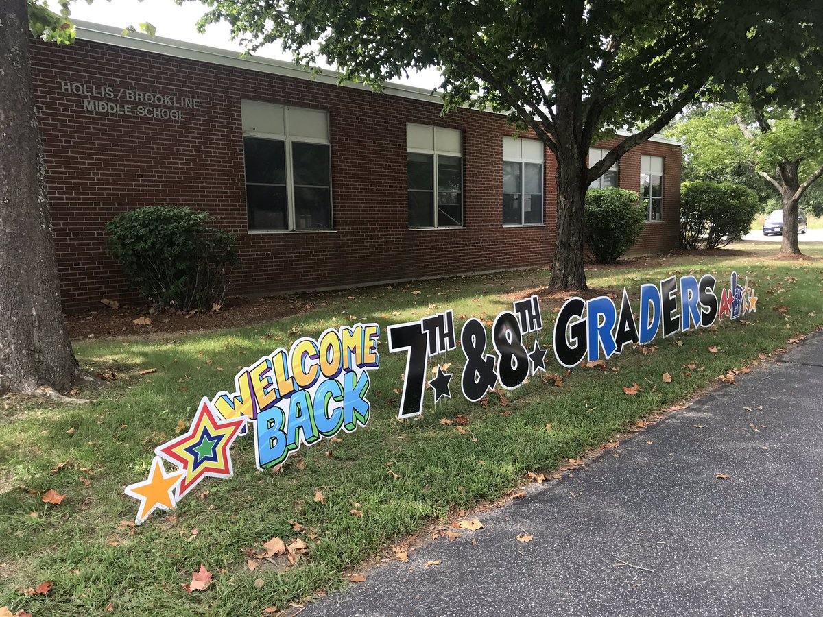 Welcome back HBMS 7th and 8th Graders!!!  Thanks to everyone for all their continued hard work, patience and support that made today a possibility.