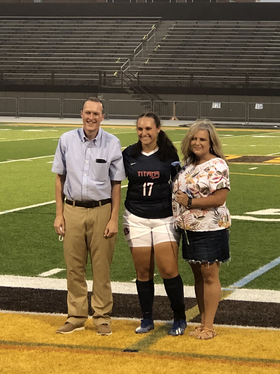 mdraves's tweet photo. Senior night for @AthleticsBMHS girls soccer program!  A lot of seniors-thank you for what u have built here-leaving the program in good shape for sure! @GoldenGoals9 @SoccerBMHS @BCSDWheeler https://t.co/Mzvf3qxMrU