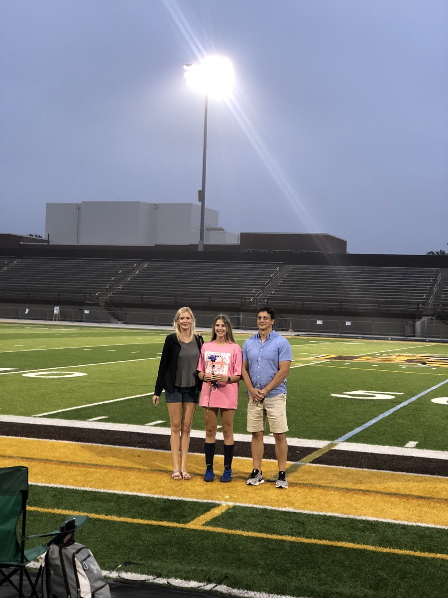 mdraves's tweet photo. Senior night for @AthleticsBMHS girls soccer program!  A lot of seniors-thank you for what u have built here-leaving the program in good shape for sure! @GoldenGoals9 @SoccerBMHS @BCSDWheeler https://t.co/Mzvf3qxMrU