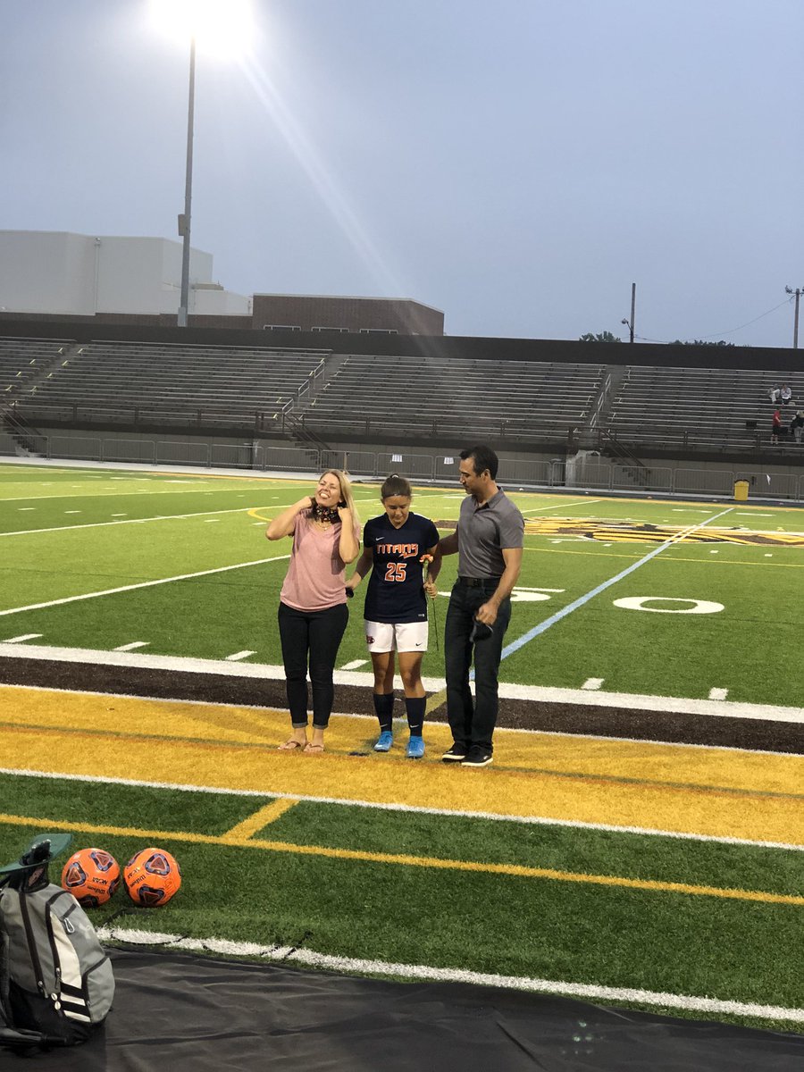 mdraves's tweet photo. Senior night for @AthleticsBMHS girls soccer program!  A lot of seniors-thank you for what u have built here-leaving the program in good shape for sure! @GoldenGoals9 @SoccerBMHS @BCSDWheeler https://t.co/Mzvf3qxMrU