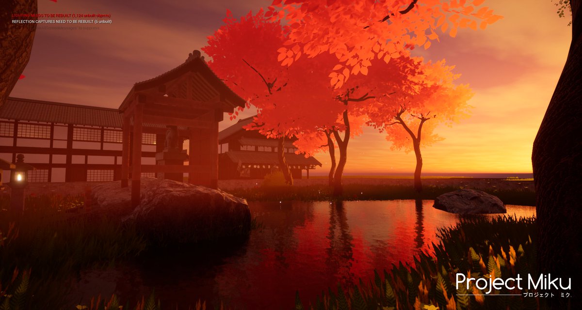 ryox_synth's tweet photo. Another relaxing session on #UnrealEngine, slowly working on this landscape.

#ProjectMiku #CherryBlossom #Japan https://t.co/FV2YToaI6t