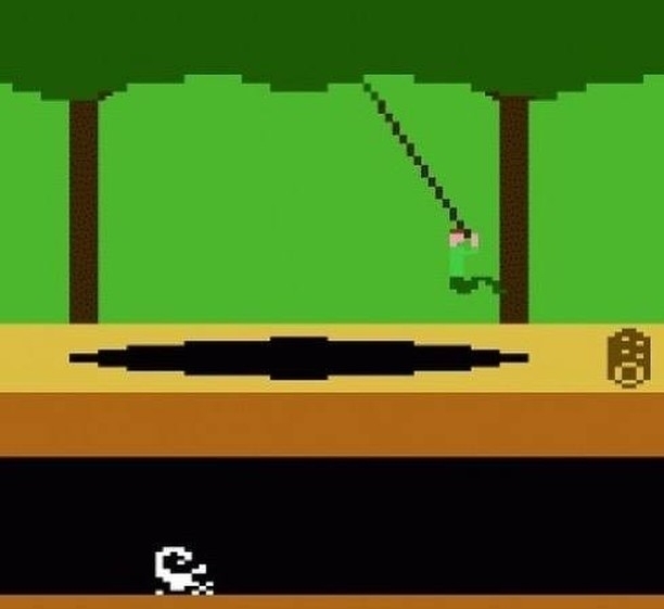 8bitpickle's tweet photo. Getting past Wednesday like...
.
#RandomRetro #pitfall #humpday #atari #atari2600 #pitfallharry #80sgamer #80sgames #80sgame #80sgaming #retrogaming #retrogames #retro #retrogamer #gamersunite #retrogamelovers #videogames #games #gamer #gaming #instagami… https://t.co/ZQKdyTk6NQ https://t.co/hgxtkv3xIv