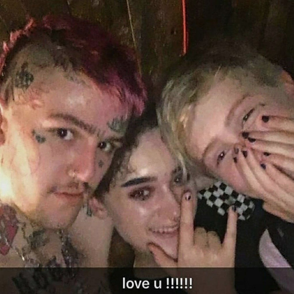 lil peep with fans; a thread <3